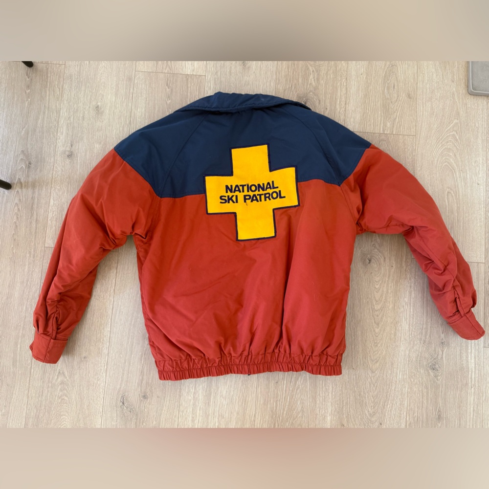 North Face National Ski Patrol Vintage Coat Size Medium
